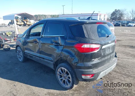 2018 Ford Ecosport Titanium из США, поврежденный, VIN MAJ6P1WLXJC184897